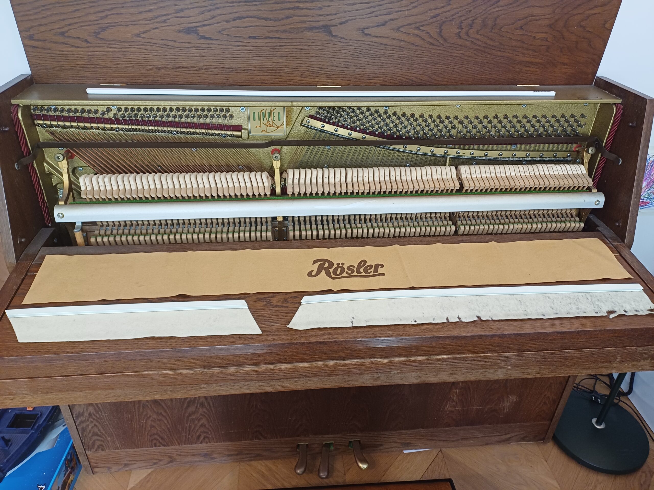 Changing the Felt on my Piano